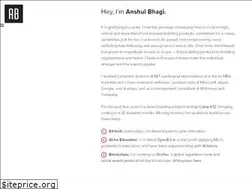 Sites similar to anshulbhagi.com