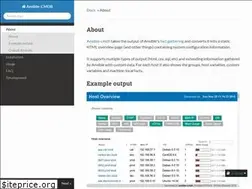 Sites similar to ansible-cmdb.readthedocs.io