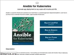 Sites similar to ansibleforkubernetes.com