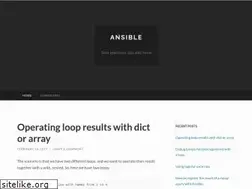 Sites similar to ansiblemaster.wordpress.com