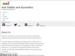 Sites similar to ansisiddha.com