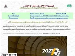 Sites similar to ansoft-maxwell.ru