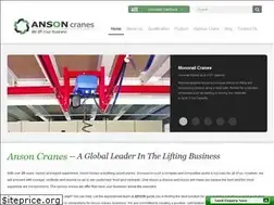 Sites similar to ansoncranes.com