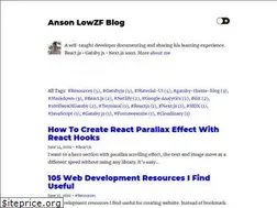 Sites similar to ansonlowzf.com
