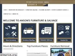 Sites similar to ansons-furniture.com