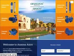 Sites similar to ansonsancopumps.com