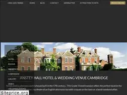 Sites similar to ansteyhallhotel.com