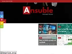 Sites similar to ansuble.xyz