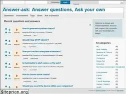 Sites similar to answer-ask.com