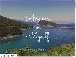 Sites similar to answer-in-myself.work