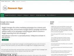 Sites similar to answerage.com