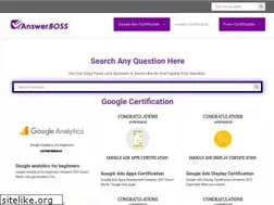 Sites similar to answerboss.com