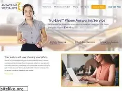 Sites similar to answeringspecialists.com