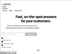 Sites similar to answerly.io