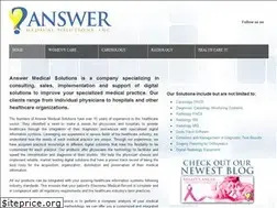 Sites similar to answermedicalsolutions.com