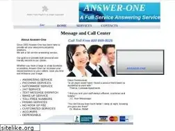 Sites similar to answerone.com