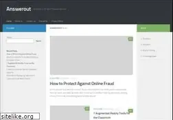 Sites similar to answerout.com