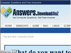 Sites similar to answers.downloadatoz.com