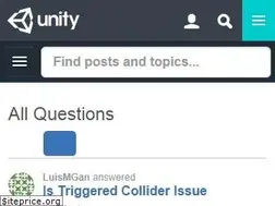 Sites similar to answers.unity3d.com