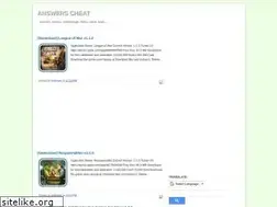 Sites similar to answerscheat.blogspot.com