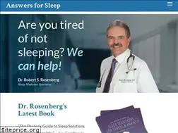 Sites similar to answersforsleep.com