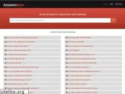 Sites similar to answersmeta.com