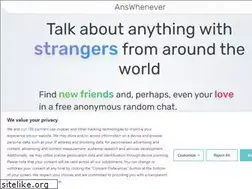 Sites similar to answhenever.com