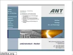 Sites similar to ant-cs.de