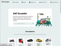 Sites similar to ant.com.ec