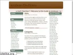 Sites similar to antabuse.works