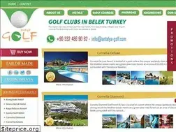 Sites similar to antalya-golf.com