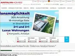 Sites similar to antalya-homes.de