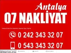 Sites similar to antalya07nakliyat.com