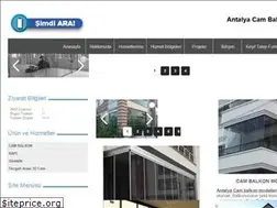 Sites similar to antalyabalkoncamlari.com