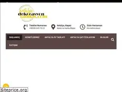 Sites similar to antalyadekorasyontadilat.com