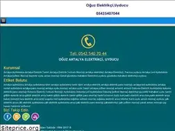 Sites similar to antalyaelektirik.com