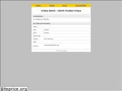 Sites similar to antalyagelinlik.com