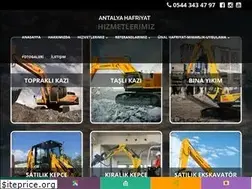 Sites similar to antalyahafriyat.com