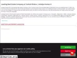 Sites similar to antalyahomes.com