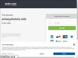 Sites similar to antalyahotels.info