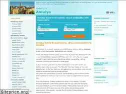 Sites similar to antalyahotelz.com