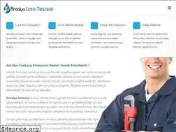 Sites similar to antalyalaratesisat.com