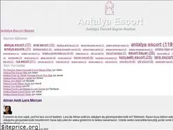 Sites similar to antalyalilar.com