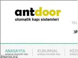Sites similar to antalyaotomatikkapi.com