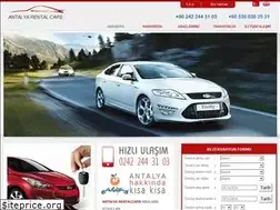 Sites similar to antalyarentalcars.com