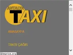 Sites similar to antalyasehirtaksi.com