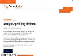Sites similar to antalyasepetlivinckiralama.com