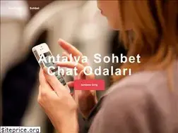 Sites similar to antalyasohbet.biz