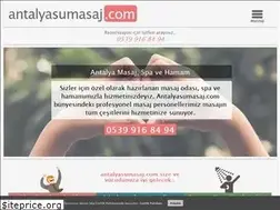 Sites similar to antalyasumasaj.com