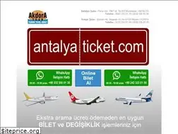 Sites similar to antalyaticket.com